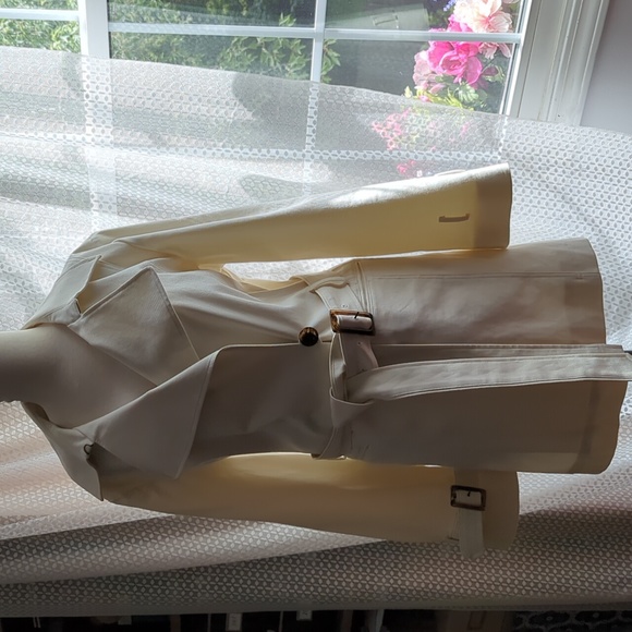 TALBOTS CANVA TRENCH COAT 16 LIKE NEW - Picture 1 of 11